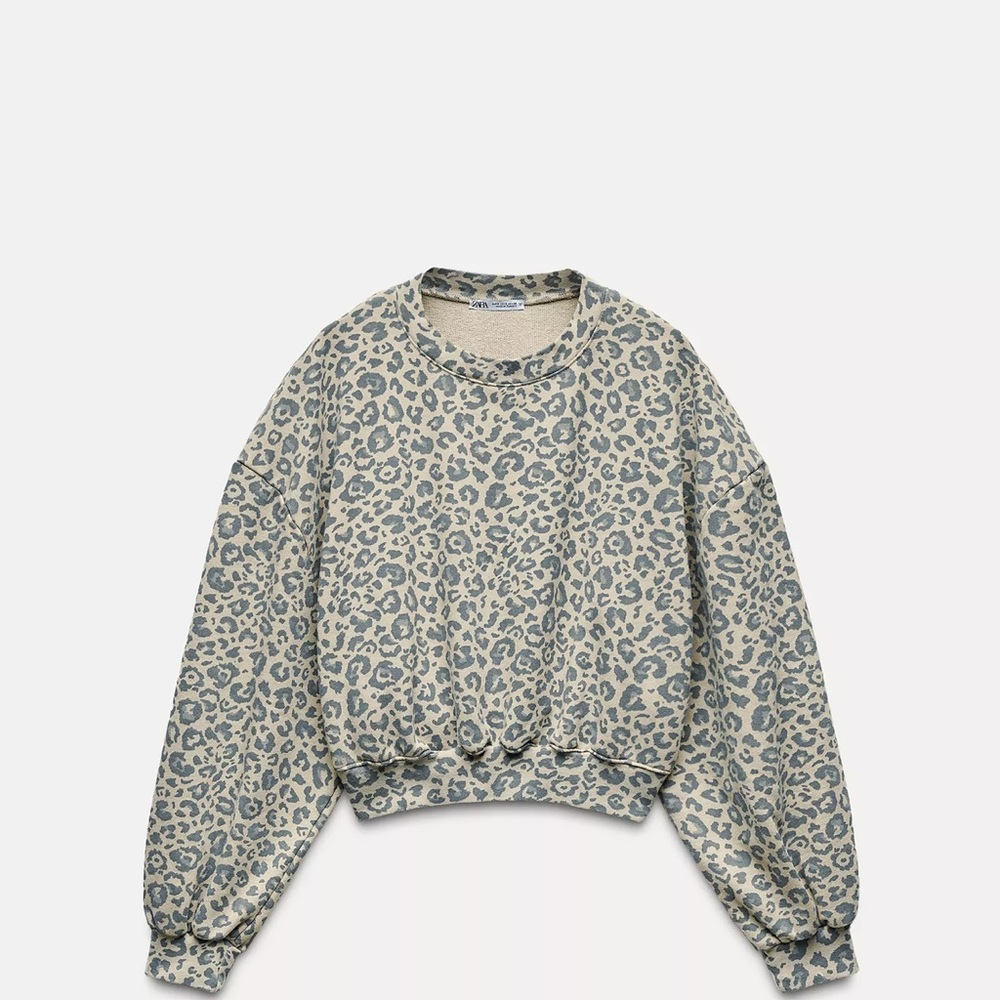 Zara leopard print tracksuit